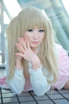 blonde_hair blouse cosplay jumper makise_anji original twintails rating:Safe score:1 user:nil!