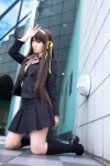 blazer cosplay hairband hair_ribbons kneesocks miniskirt pleated_skirt raiko school_uniform skirt suzumiya_haruhi suzumiya_haruhi_no_yuuutsu rating:Safe score:1 user:nil!