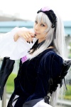 ari collar cosplay dress hairband lace rozen_maiden silver_hair suigintou wings rating:Safe score:1 user:nil!