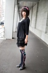 blouse hairband miniskirt skirt thighhighs uu zettai_ryouiki rating:Safe score:6 user:xkaras