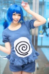 ahoge blue_hair cosplay jumper kaieda_kae pokemon poliwag tail rating:Safe score:0 user:nil!