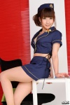 4k-star_028 akiha_chihiro blouse garrison_cap miniskirt pantyhose police_uniform policewoman sheer_legwear side_ponytail skirt rating:Safe score:0 user:nil!