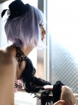 corset cosplay hina original purple_hair rating:Safe score:0 user:nil!