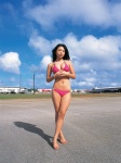 bikini cleavage hawaiian_jewelry kawamura_yukie swimsuit rating:Safe score:0 user:nil!