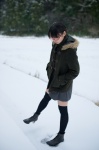 asuka boots coat glasses shorts thighhighs rating:Safe score:0 user:nil!