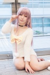 bell bow choker cosplay dress heterochromia k neko_(k) purple_hair yaya rating:Safe score:1 user:pixymisa