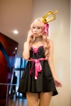 blonde_hair cosplay crown dress jin megurine_luka ribbons vocaloid world_is_mine_(vocaloid) rating:Safe score:1 user:pixymisa