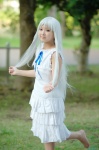 ano_hi_mita_hana_no_namae_wo_bokutachi_wa_mada_shiranai cosplay dress honma_meiko silver_hair yuyu rating:Safe score:0 user:nil!