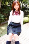 blouse ikeda_natsuki kneesocks pleated_skirt school_uniform skirt rating:Safe score:0 user:nil!