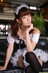 apron costume dgc_0807 dress hairband maid maid_uniform nakagawa_anna thighhighs twintails zettai_ryouiki rating:Safe score:0 user:nil!