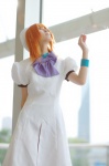 beret cosplay dress higurashi_no_naku_koro_ni orange_hair rinami ryuuguu_rena rating:Safe score:0 user:nil!