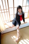 cosplay enma_ai jigoku_shoujo miniskirt pleated_skirt sailor_uniform school_uniform skirt umi rating:Safe score:3 user:pixymisa