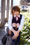 blouse dgc_0952 kneesocks pleated_skirt school_uniform shiina_hikaru skirt sweater_vest rating:Safe score:0 user:nil!