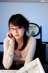 bikini_top book cardigan cleavage glasses misty_gravure_226 swimsuit takabe_ai rating:Safe score:0 user:nil!