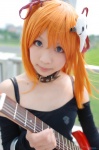 cosplay guitar neon_genesis_evangelion soryu_asuka_langley zero_inch rating:Safe score:0 user:Log