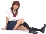 blouse costume kneesocks pleated_skirt school_uniform skirt sugiyama_megumi rating:Safe score:1 user:nil!