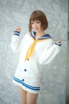 cosplay dress kantai_collection mahiru_(ii) pantyhose sailor_dress sheer_legwear yukikaze_(kantai_collection) rating:Safe score:0 user:nil!
