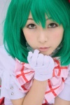 aqua_hair blouse cosplay gloves jumper macross macross_frontier miyasaka ranka_lee top_hat rating:Safe score:0 user:nil!