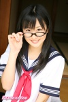 glasses nishimura_mizuho sailor_uniform school_uniform rating:Safe score:1 user:nil!