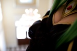 cc cleavage code_geass cosplay detached_sleeves dress green_hair kanda_midori rating:Safe score:3 user:xkaras