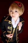 blonde_hair cosplay eyemask gintama katou_mari okita_sougo uniform rating:Safe score:0 user:nil!