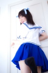 ass cosplay going_my_yui_style hair_ribbons hoshiuta kuroda_yui pleated_skirt sailor_uniform school_uniform shino_kei skirt thighhighs rating:Safe score:0 user:nil!