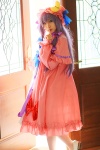 amatsuka_miyu cosplay dress hat patchouli_knowledge purple_hair robe thighhighs touhou rating:Safe score:0 user:nil!