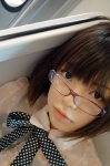 blouse camisole glasses looking_over_glasses namada see-through rating:Safe score:1 user:nil!