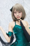 blonde_hair choker cosplay dress idolmaster idolmaster_cinderella_girls takagaki_kaede uri rating:Safe score:0 user:pixymisa