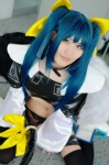 bikini_bottom boots cosplay dizzy guilty_gear hairbow jacket pantyhose swimsuit tail thighhighs twintails wings yui rating:Safe score:0 user:nil!