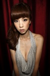 cleavage dress hoshino_aki side_ponytail wanibooks_69 rating:Safe score:0 user:nil!