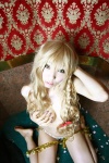 blonde_hair braid cleavage cosplay hanamura_misaki kirisame_marisa topless touhou rating:Questionable score:3 user:nil!