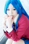 blazer blouse blue_hair cosplay hana_(ii) kawashima_ami pleated_skirt ribbon_tie school_uniform skirt toradora! rating:Safe score:0 user:pixymisa