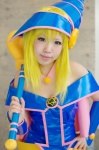 black_magician_girl blonde_hair cape cosplay dress hat wand yugioh yumiko rating:Safe score:1 user:nil!
