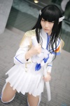 asuna cosplay dress junketsu katana kill_la_kill kiryuuin_satsuki sword thighhighs zettai_ryouiki rating:Safe score:0 user:nil!