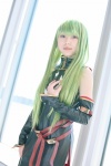 beniko cc code_geass cosplay detached_sleeves dress green_hair rating:Safe score:0 user:nil!