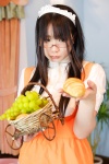 anna_miller's apron chocoball cosplay dress fruit_basket glasses hairband waitress waitress_uniform rating:Safe score:0 user:nil!