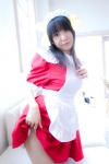 amami_haruka apron bed cosplay dress hairband idolmaster maid maid_uniform shino_kei the_kei_m@ster rating:Safe score:0 user:nil!