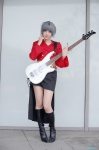 bass blazer boots cosplay miniskirt nagato_yuki saya silver_hair skirt suzumiya_haruhi_no_tomadoi suzumiya_haruhi_no_yuuutsu rating:Safe score:2 user:nil!