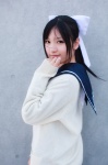 blouse cardigan cosplay hairbow love_plus sailor_uniform school_uniform takane_manaka tsubasa_(iii) rating:Safe score:0 user:pixymisa