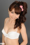 bikini_top cleavage denim kotono_mao rq-star_644 shorts side_ponytail swimsuit rating:Safe score:0 user:nil!