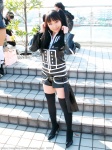 cosplay d.gray-man lenalee_lee miki pantyhose thighhighs twintails uniform rating:Safe score:2 user:nil!