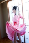 animal_ears bunny_ears cosplay dress dress_lift inaba_tewi shino_kei touhou rating:Safe score:1 user:bored_man