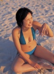 beach bikini cleavage side-tie_bikini swimsuit yamasaki_mami rating:Safe score:0 user:nil!