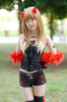 boa camisole cosplay gloves horns nin pitchfork shorts tagme_character tagme_series thighhighs rating:Safe score:3 user:nil!