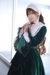 bonnet cosplay dress heterochromia kana rozen_maiden suiseiseki rating:Safe score:0 user:nil!