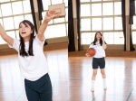ball basketball gym gym_uniform shorts socks takei_emi tshirt rating:Safe score:1 user:nil!