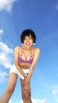 bikini_top cleavage sayaka shorts swimsuit rating:Safe score:0 user:nil!