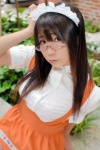 anna_miller's apron chocoball cosplay glasses looking_over_glasses waitress rating:Safe score:0 user:nil!