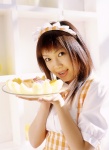 apron blouse dgc_0073 fujimori_mayu hairband jumper waitress waitress_uniform rating:Safe score:0 user:nil!
